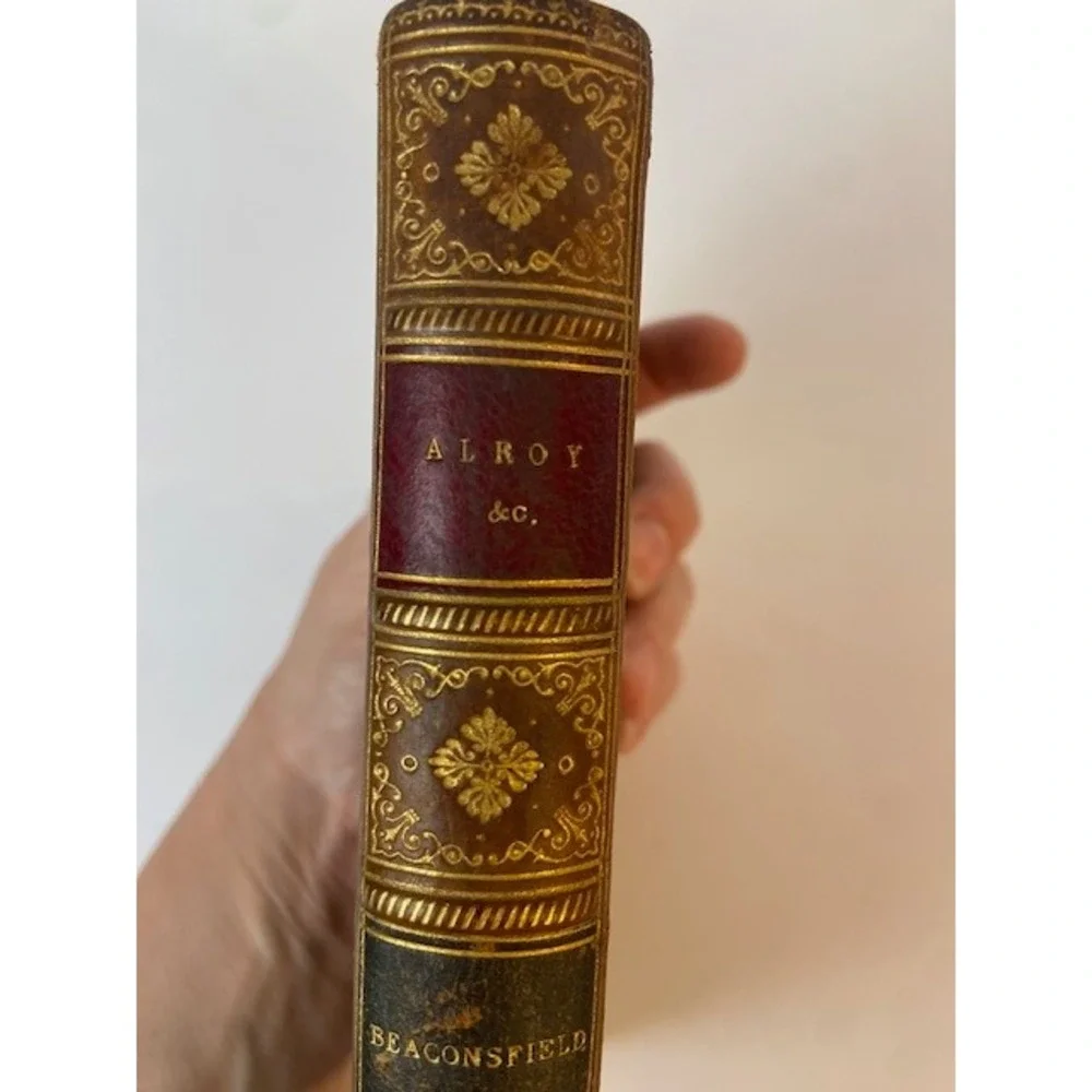 Benjamin Disraeli antique leather